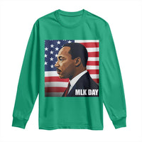 Martin Luther King Jr Long Sleeve Shirt Human Rights - Wonder Print Shop