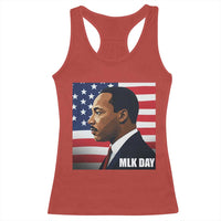 Martin Luther King Jr Racerback Tank Top Human Rights - Wonder Print Shop