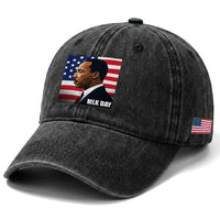 Martin Luther King Jr Washed Cotton Baseball Cap Human Rights
