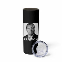 Freedom Charlie Kirk Skinny Tumbler Martin Luther King Jr - Wonder Print Shop