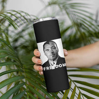 Freedom Charlie Kirk Skinny Tumbler Martin Luther King Jr - Wonder Print Shop