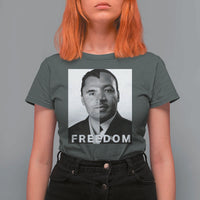 Freedom Charlie Kirk T Shirt For Women Martin Luther King Jr - Wonder Print Shop