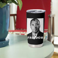 Freedom Charlie Kirk Tumbler Cup Martin Luther King Jr - Wonder Print Shop