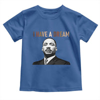 Martin Luther King Jr Toddler T Shirt I Have a Dream Cool Melanin Black History - Wonder Print Shop