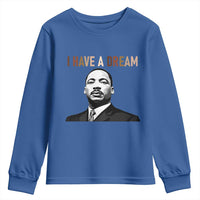 Martin Luther King Jr Youth Sweatshirt I Have a Dream Cool Melanin Black History - Wonder Print Shop