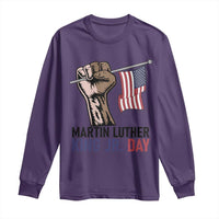Martin Luther King Jr Long Sleeve Shirt Black History Month - Wonder Print Shop