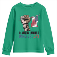 Martin Luther King Jr Youth Sweatshirt Black History Month - Wonder Print Shop