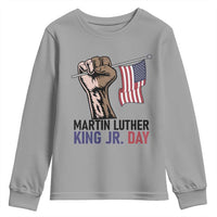 Martin Luther King Jr Youth Sweatshirt Black History Month - Wonder Print Shop