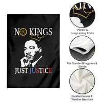 Martin Luther King Jr Garden Flag No Kings Just Justice - Wonder Print Shop