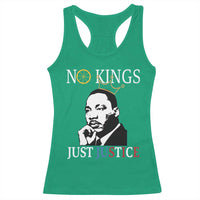 Martin Luther King Jr Racerback Tank Top No Kings Just Justice - Wonder Print Shop