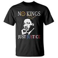 Martin Luther King Jr T Shirt No Kings Just Justice - Wonder Print Shop