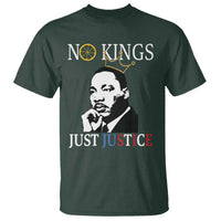Martin Luther King Jr T Shirt No Kings Just Justice - Wonder Print Shop