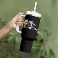 His Dream Still Matters Tumbler With Handle Martin Luther King Jr - Wonder Print Shop