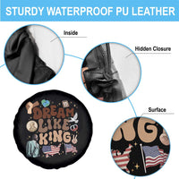 Martin Luther King Jr Spare Tire Cover Black History Melanin African American - Wonder Print Shop
