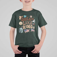 Martin Luther King Jr T Shirt For Kid Black History Melanin African American - Wonder Print Shop