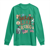 Martin Luther King Jr Long Sleeve Shirt Black History Melanin African American - Wonder Print Shop