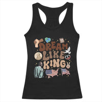 Martin Luther King Jr Racerback Tank Top Black History Melanin African American - Wonder Print Shop