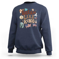 Martin Luther King Jr Sweatshirt Black History Melanin African American - Wonder Print Shop