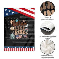 Martin Luther King Jr Garden Flag Black History Melanin African American