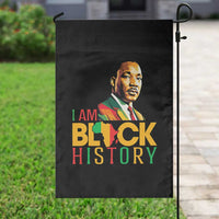 I Am Black History Garden Flag Martin Luther Jr King African American Pride - Wonder Print Shop
