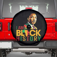 I Am Black History Spare Tire Cover Martin Luther Jr King African American Pride - Wonder Print Shop