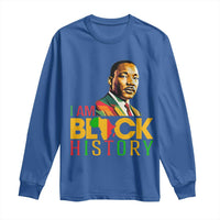 I Am Black History Long Sleeve Shirt Martin Luther Jr King African American Pride - Wonder Print Shop