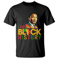 I Am Black History T Shirt Martin Luther Jr King African American Pride - Wonder Print Shop