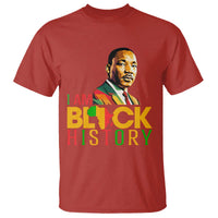 I Am Black History T Shirt Martin Luther Jr King African American Pride - Wonder Print Shop