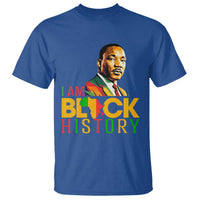 I Am Black History T Shirt Martin Luther Jr King African American Pride - Wonder Print Shop