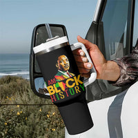 I Am Black History Tumbler With Handle Martin Luther Jr King African American Pride - Wonder Print Shop