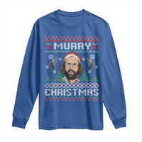 Murray Christmas Long Sleeve Shirt Funny Stranger Holiday Meme - Wonder Print Shop