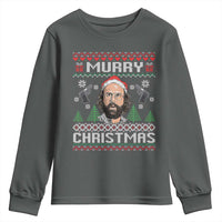 Murray Christmas Youth Sweatshirt Funny Stranger Holiday Meme - Wonder Print Shop