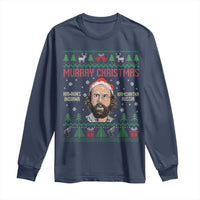 Stranger Christmas Long Sleeve Shirt Funny Murray Hawkins - Wonder Print Shop
