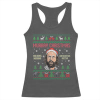 Stranger Christmas Racerback Tank Top Funny Murray Hawkins - Wonder Print Shop
