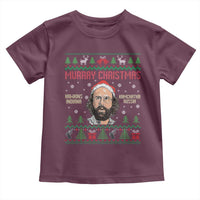 Stranger Christmas Toddler T Shirt Funny Murray Hawkins - Wonder Print Shop