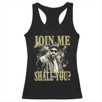 Adam Memorial Tribute Racerback Tank Top Join Me Shall You