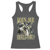 Adam Memorial Tribute Racerback Tank Top Join Me Shall You