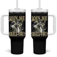 Adam Memorial Tribute Tumbler With Handle Join Me Shall You