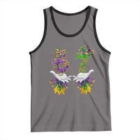 67 Mardi Gras Meme Tank Top Funny Six Seven Hand Carnival Trendy