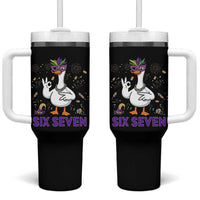 67 Mardi Gras Tumbler With Handle Funny Goose Meme Carnival Trendy