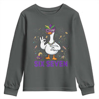 67 Mardi Gras Youth Sweatshirt Funny Goose Meme Carnival Trendy