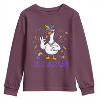 67 Mardi Gras Youth Sweatshirt Funny Goose Meme Carnival Trendy