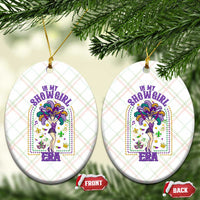 Mardi Gras Queen Ceramic Ornament In My Showgirl Era