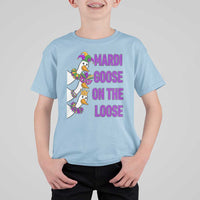 Funny Mardi Gras T Shirt For Kid Louisiana Carnival Silly Goose Festival