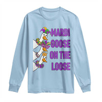 Funny Mardi Gras Long Sleeve Shirt Louisiana Carnival Silly Goose Festival