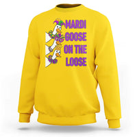Funny Mardi Gras Sweatshirt Louisiana Carnival Silly Goose Festival