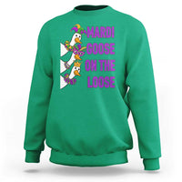 Funny Mardi Gras Sweatshirt Louisiana Carnival Silly Goose Festival