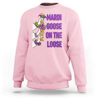 Funny Mardi Gras Sweatshirt Louisiana Carnival Silly Goose Festival