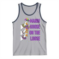 Funny Mardi Gras Tank Top Louisiana Carnival Silly Goose Festival