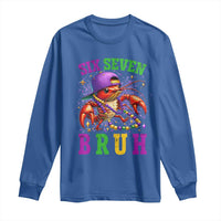 67 Mardi Gras Long Sleeve Shirt Funny Crawfish Six Seven Bruh Meme